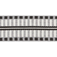 Schumacher Jacobsen Tape Indoor/Outdoor Grey Trim 73630