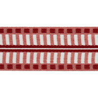 Schumacher Jacobsen Tape Indoor/Outdoor Rose Trim 73634