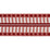 Schumacher Jacobsen Tape Indoor/Outdoor Rose Trim Sample 73634