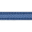 Schumacher Marta Tape Indoor/Outdoor Chambray & Navy Trim Sample 73652
