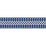 Schumacher Marta Tape Indoor/Outdoor Navy Trim Sample 73653