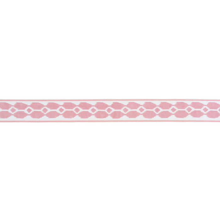 Schumacher Telia Tape Rose Trim Sample 73697