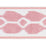 Schumacher Telia Tape Rose Trim Sample 73697