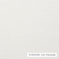 Schumacher Diamond Weave Indoor/Outdoor Ivory Fabric 73840
