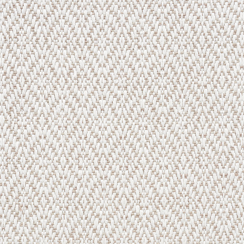Schumacher Diamond Weave Indoor/Outdoor Natural Fabric 73841