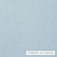 Schumacher Diamond Weave Indoor/Outdoor Sky Fabric 73844
