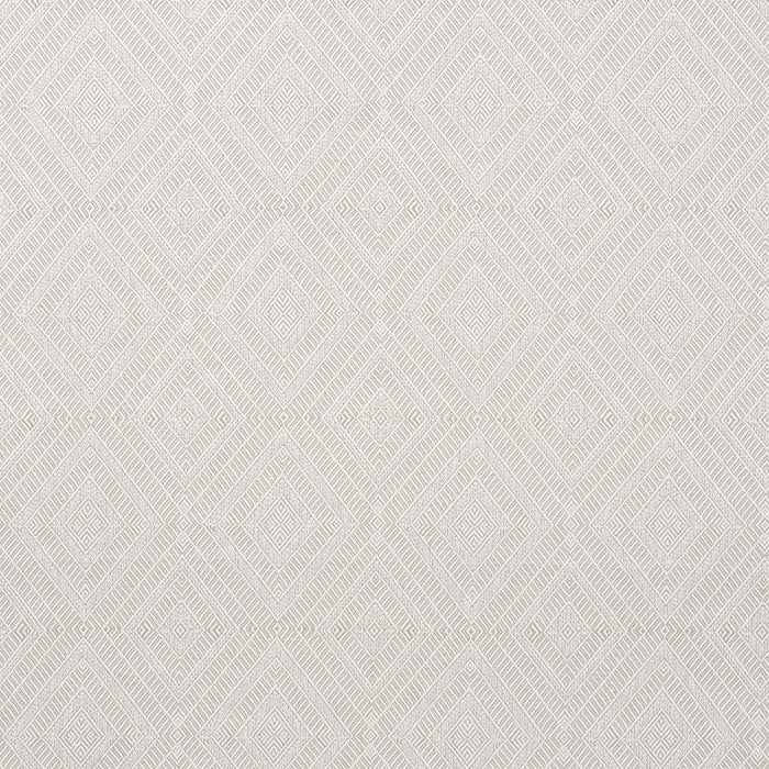 Schumacher Geometric Weave Indoor/Outdoor Natural Fabric 73861