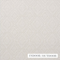 Schumacher Geometric Weave Indoor/Outdoor Natural Fabric 73861