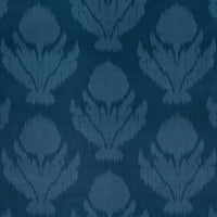 Schumacher Agra Velvet Peacock Fabric 73990