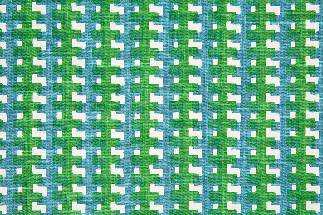 Christopher Farr Cremaillere Green Fabric