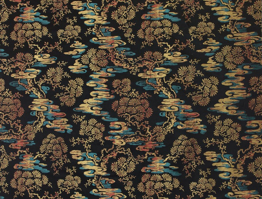 Jim Thompson Ming Ming Chinese Lacquer Fabric Sample JT013630001