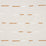 Schumacher Overlapping Dashes Brown & White Fabric 74030