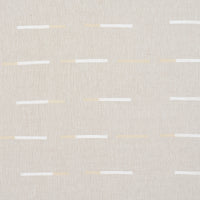 Schumacher Overlapping Dashes Buff Fabric 74033