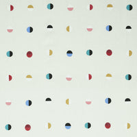 Schumacher Joshua Tree Multi Moons On Ivory Fabric 74042