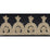 Schumacher Noelia Embroidered Tape Onyx Trim 74154