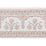 Schumacher Nikola Tape Blush Trim 74191