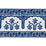 Schumacher Nikola Tape Sapphire Trim 74193