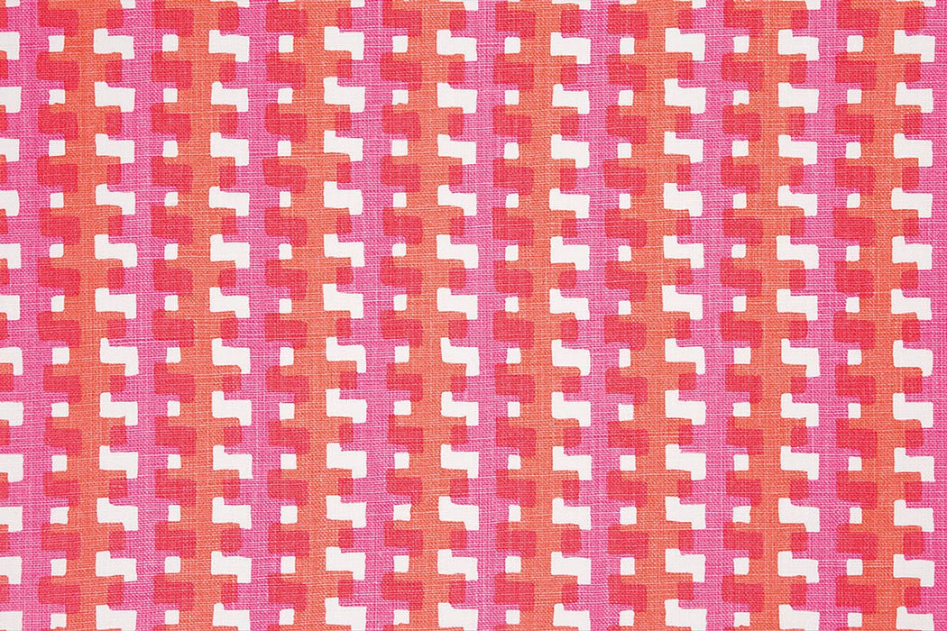 Christopher Farr Cremaillere Hot Pink Fabric