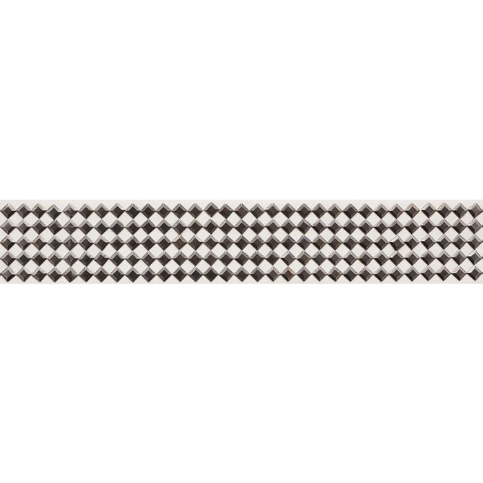 Schumacher Armure Tape Gunmetal Trim 74230