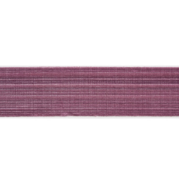 Schumacher Gaspard Velvet Tape Wide Eggplant Trim 74242