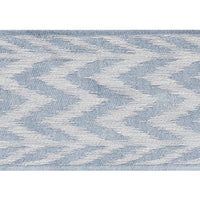 Schumacher Chevron Woven Tape Sky Trim 74252
