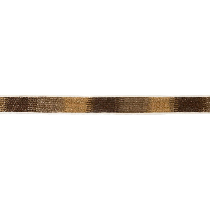 Schumacher Gatsby Tape Gold Trim 74291
