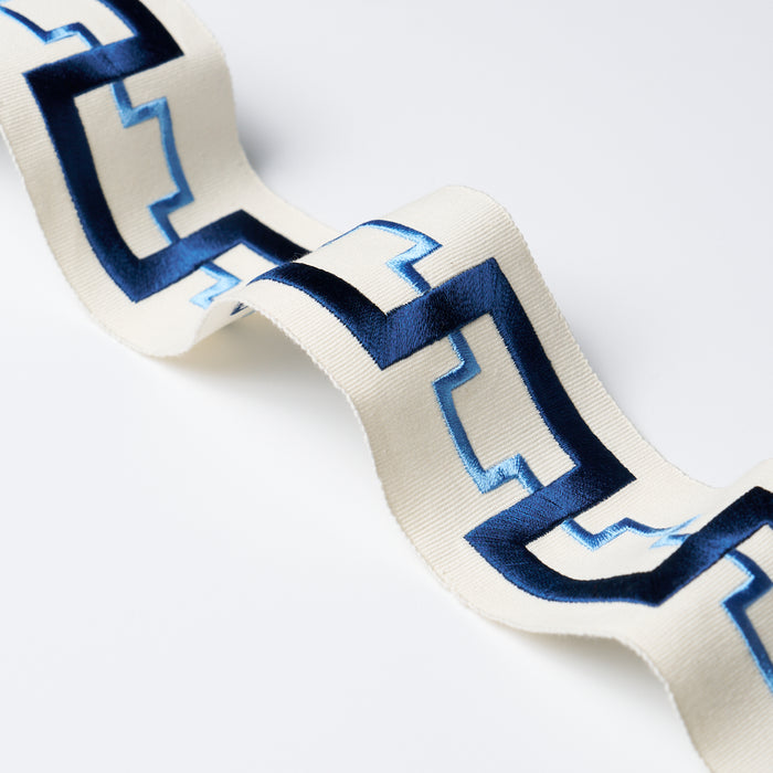 Schumacher Turret Tape Sapphire Trim Sample 74354