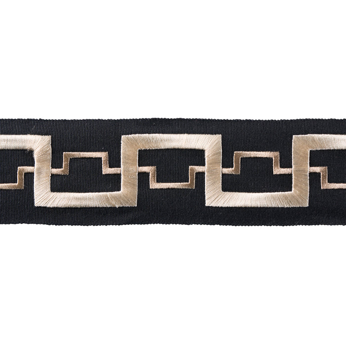 Schumacher Turret Tape Onyx Trim 74355