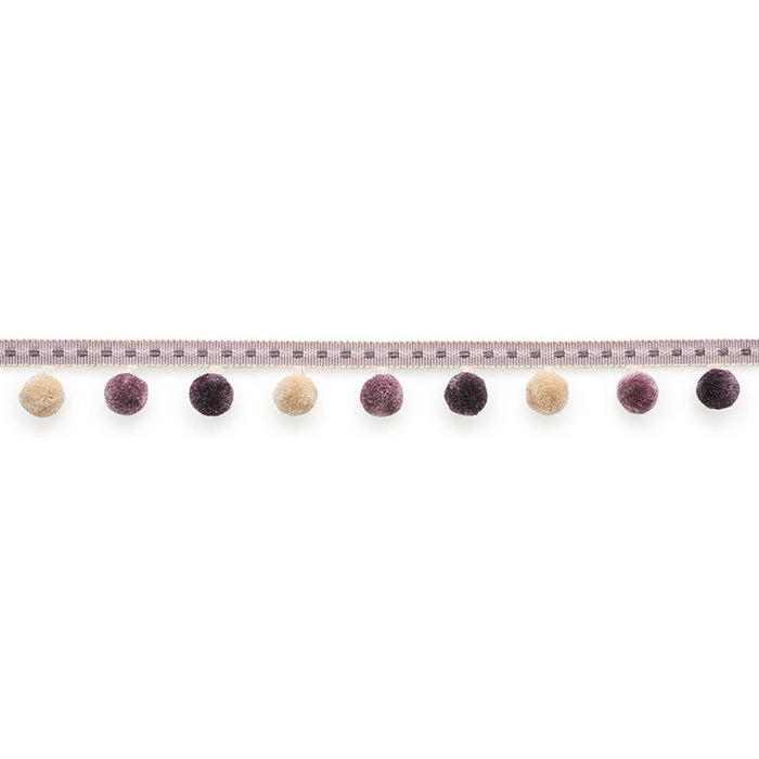 Schumacher Poms Lilac Trim 74361