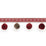 Schumacher Poms Wine Trim 74365