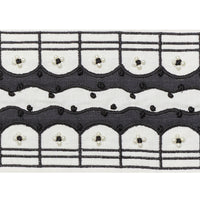 Schumacher Perla Tape Noir Trim 74381