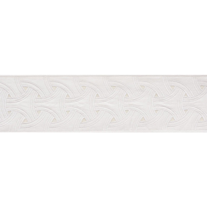 Schumacher Lynx Tape Ivory Trim Sample 74390