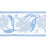 Schumacher Adra Hand Blocked Tape Slate & Sky Trim 74406