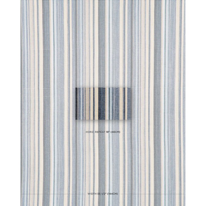 Schumacher Nevado Denim Blue Fabric 74412