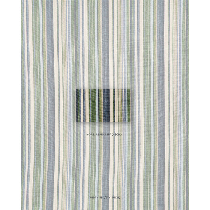 Schumacher Nevado Verde Fabric 74413