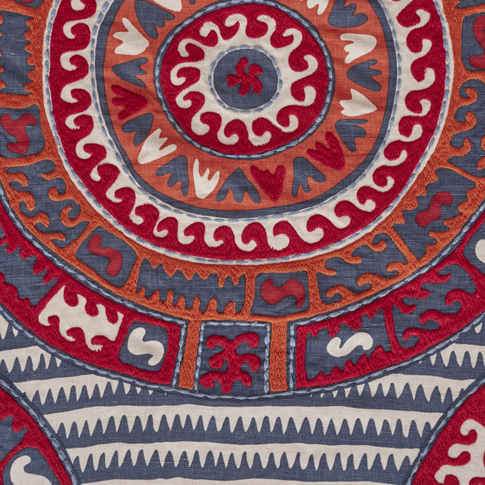 Schumacher Corfu Navy Multi Fabric 74470