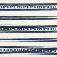 Schumacher Buena Vista Indigo Fabric 74483