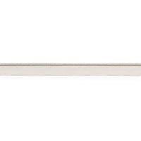 Schumacher Gustave Silk Lip Cord Narrow Ivory Trim 74520