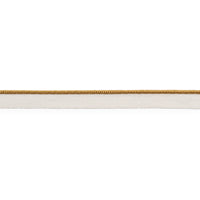 Schumacher Gustave Silk Lip Cord Narrow Gold Trim 74524