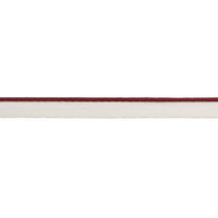 Schumacher Gustave Silk Lip Cord Narrow Burgundy Trim 74529