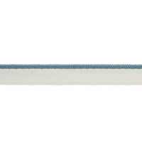 Schumacher Gustave Silk Lip Cord Narrow Cadet Trim 74532