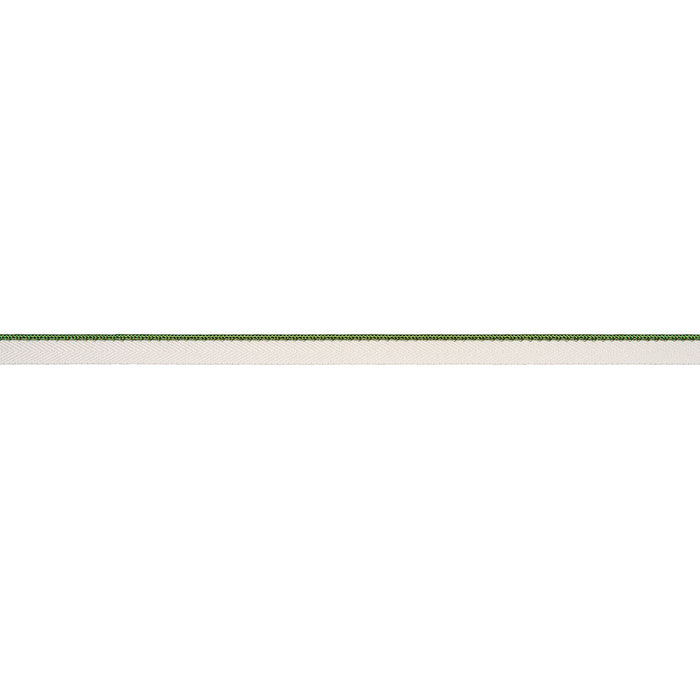 Schumacher Gustave Silk Lip Cord Narrow Green Trim Sample 74539