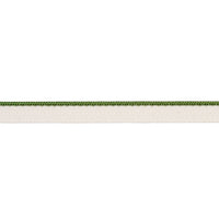 Schumacher Gustave Silk Lip Cord Narrow Green Trim 74539