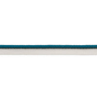 Schumacher Gustave Silk Lip Cord Medium Peacock Trim 74547