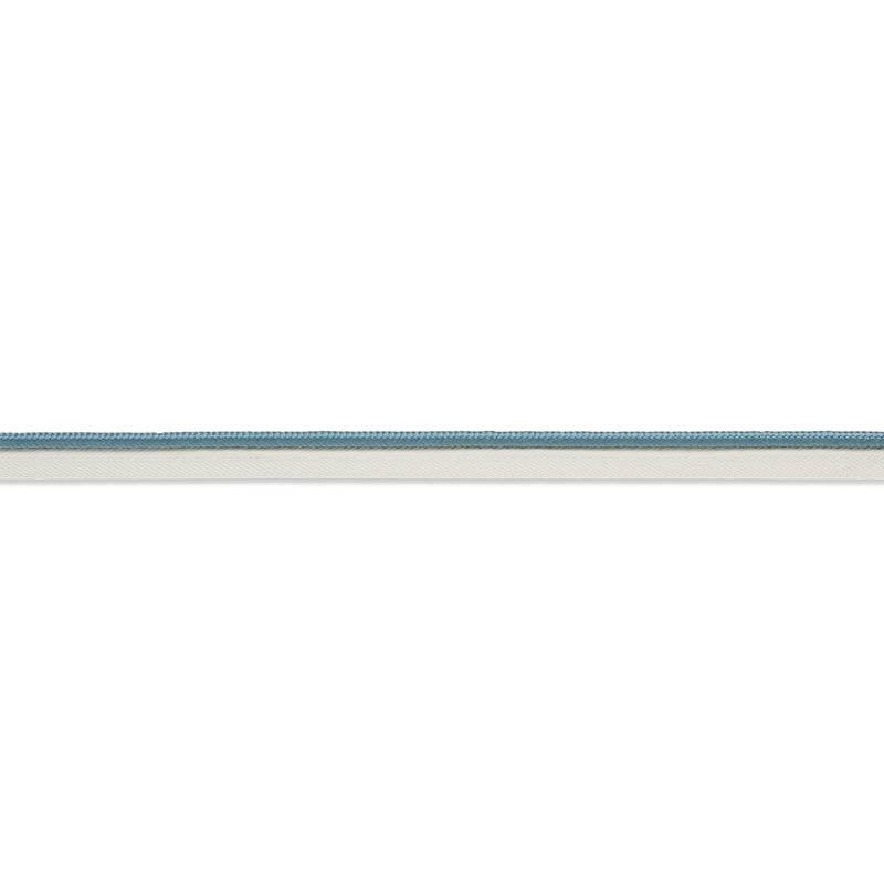 Schumacher Gustave Silk Lip Cord Medium Cadet Trim Sample 74552