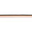 Schumacher Gustave Silk Lip Cord Medium Spice Trim Sample 74557