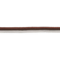 Schumacher Gustave Silk Lip Cord Wide Brown Trim 74570