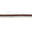 Schumacher Gustave Silk Lip Cord Wide Brown Trim 74570