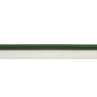 Schumacher Gustave Silk Lip Cord Wide Emerald Trim 74574