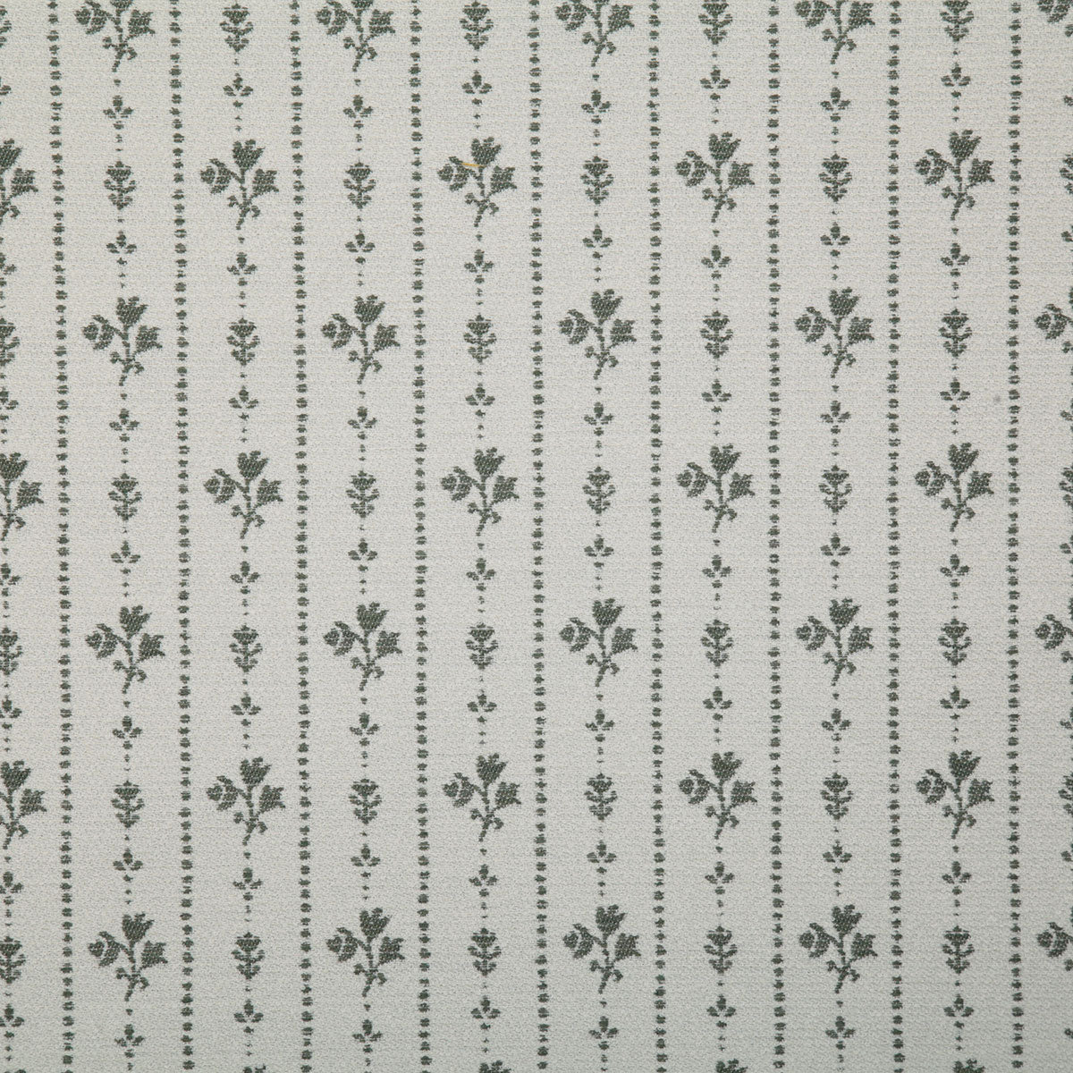 Pindler Floral Stripe Green Fabric 7457
